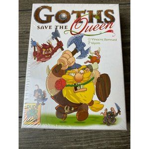 DUDE GAMES Goths Save the Queen Card Game for 4 Players Ages 10+ NEW Sealed